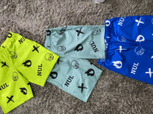 Load image into Gallery viewer, Graffiti swim shorts
