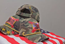 Load image into Gallery viewer, Army Fatigue "Black America" Cap
